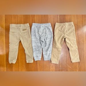 Boys 4t pants! Throwing the joggers in for free!